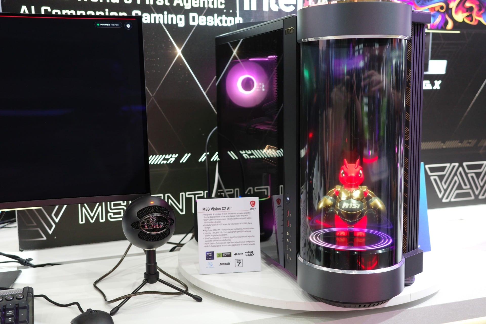 Do you want this little guy staring at you as you game?